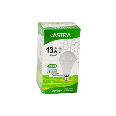 Astra led lamp 13w b22 6500k white light