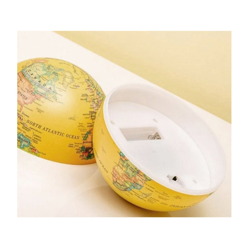 Product image: Υδρόγειος σφαίρα περιστρεφόμενη - κίτρινη, , medium-null