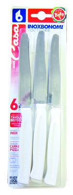 Inoxbonomi steak knife 6pcs-8000b white, , medium
