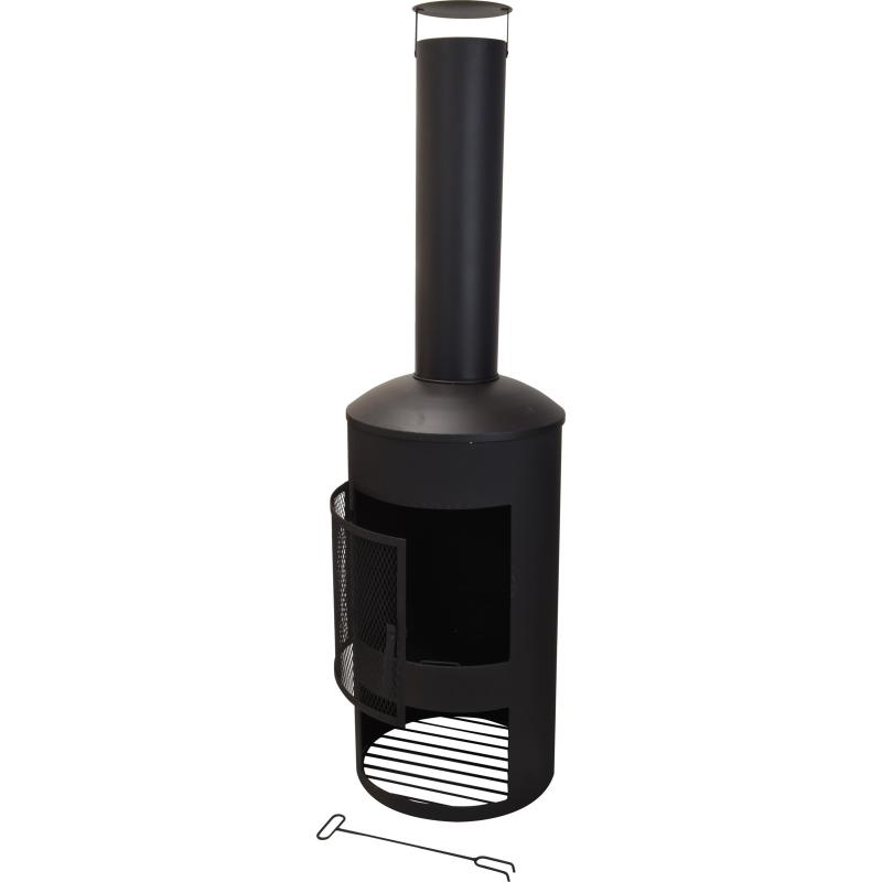 Chimney fire place metal 45cm, , medium-null