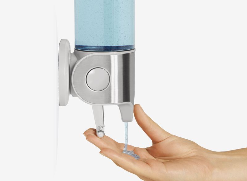Wall mount pump soap dispenser single, , medium image number null