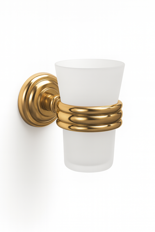 Retro wall mounted tumbler holder bronze, , medium-null