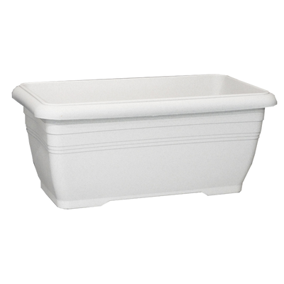 Viomes terracotta big jardiniera 80x38x31cm 55ltr white, , medium
