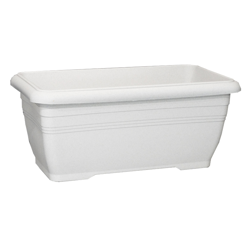 Product image: Viomes terracotta big jardiniera 80x38x31cm 55ltr white, , medium-null