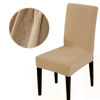 Elastic chair cover with embossing #yz1