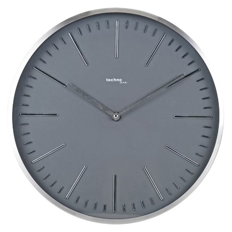 Technoline wall clock plastic frame 30cm
metal frame with mdf, , medium-null