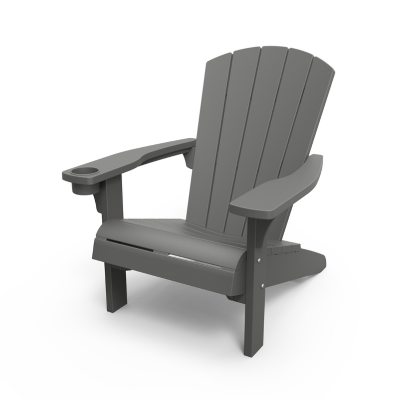 Keter alpine adirondack outdoor chair 93x81x96.5cm - grey, , medium-null