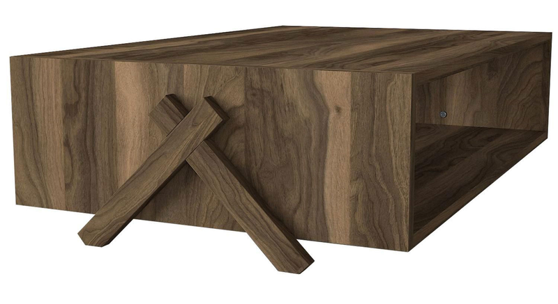 Artelibre 14410036 kos coffee table - brown, , medium-null