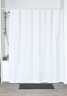 Tenda peva κουρτινα μπανιου 180x200cm λευκh, , medium