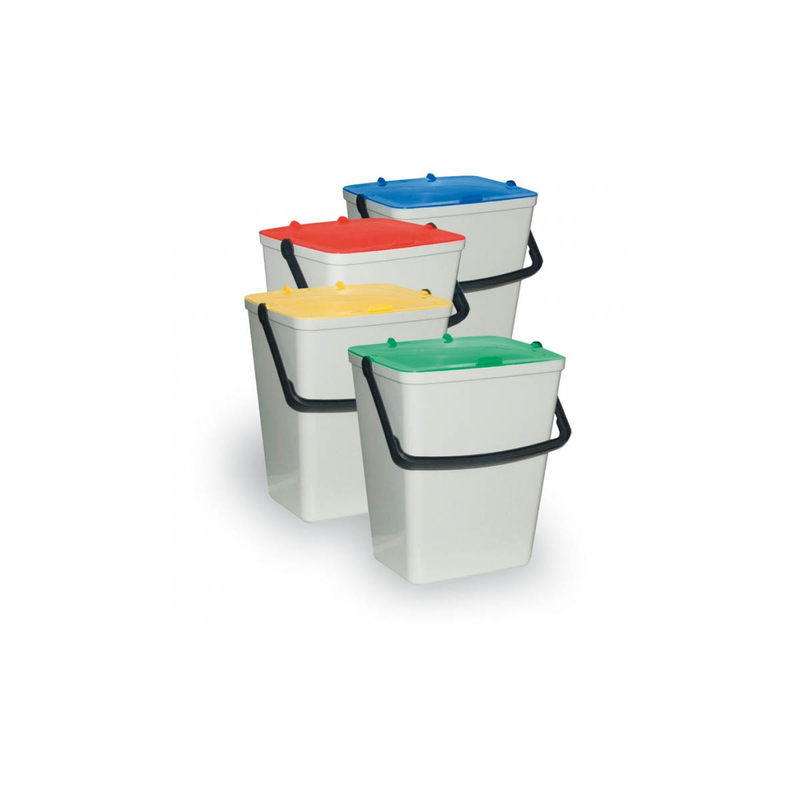 Product image: Artplast set of 4 plastic waste bins 15l, , medium-null