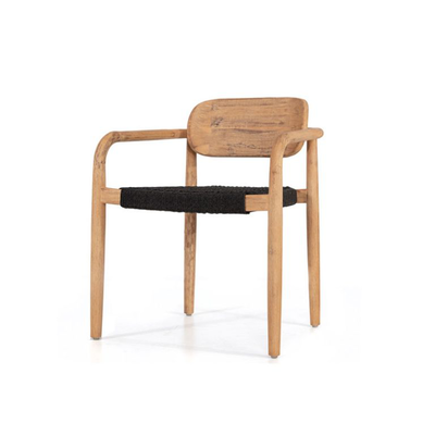 Javi black / grey – dining arm chair, , medium
