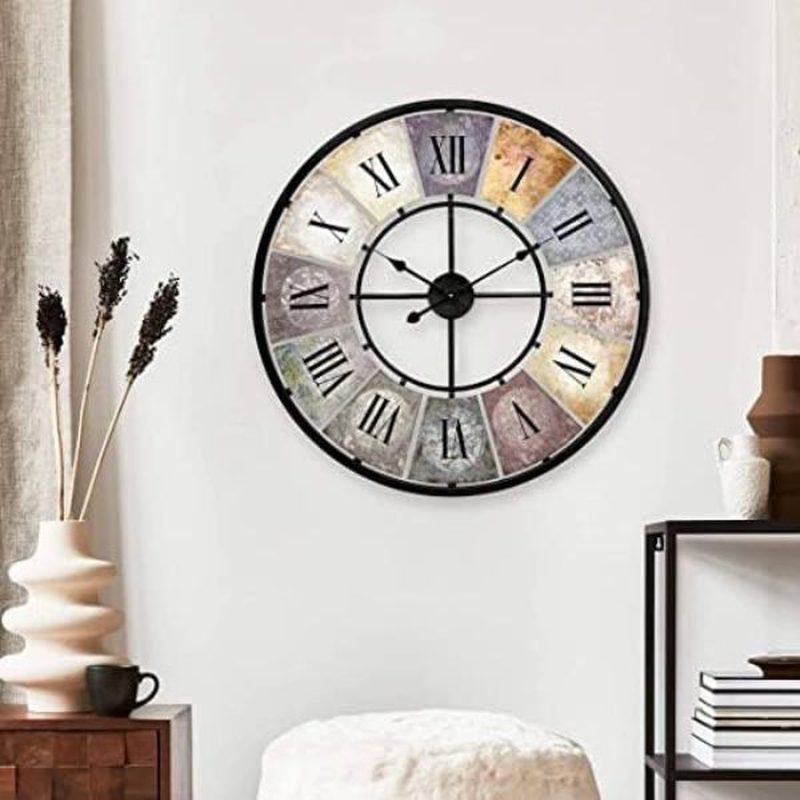Technoline wall clock metal frame with mdf 58cm
metal frame with mdf, , medium-null