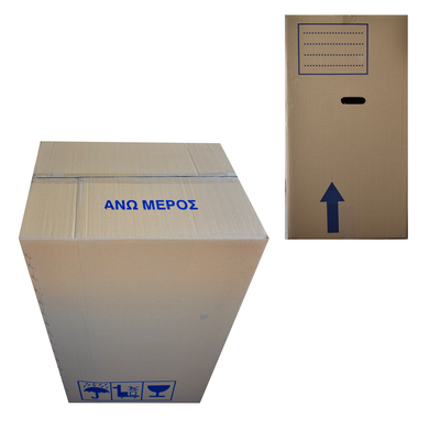 Packing carton with hanger 60cm x 45cm x 96cm, , medium