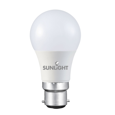 Sunlight led 4.5w a55 lamp b22 470lm 6500k frosted