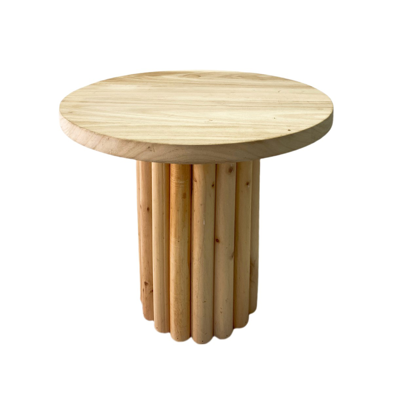 Paulownia wood table, , medium image number null
