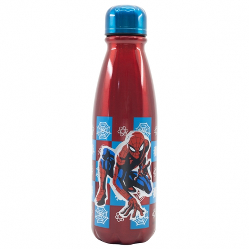 Stor marvel spiderman arachnid grid daily aluminium bottle 600ml, , medium-null