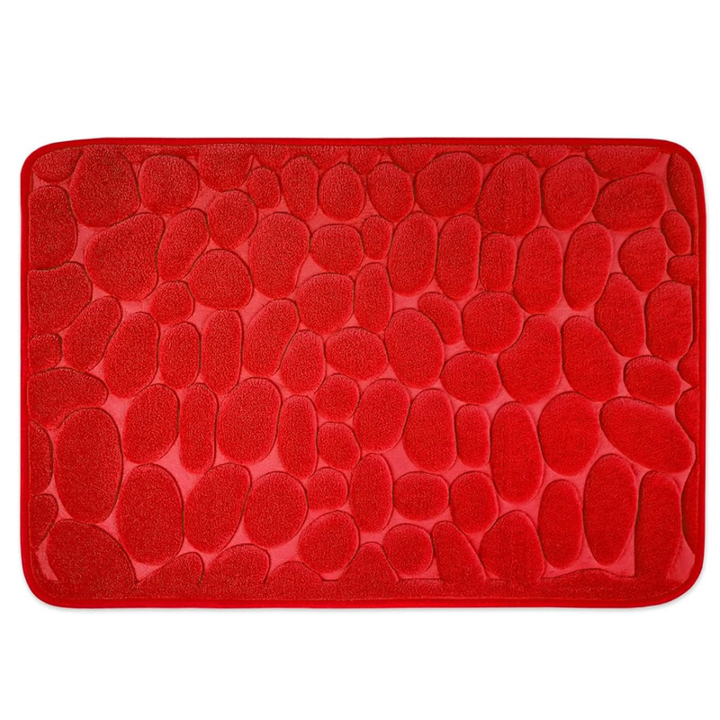 Inter ceramic bathroom mat 183 50x70cm red-null