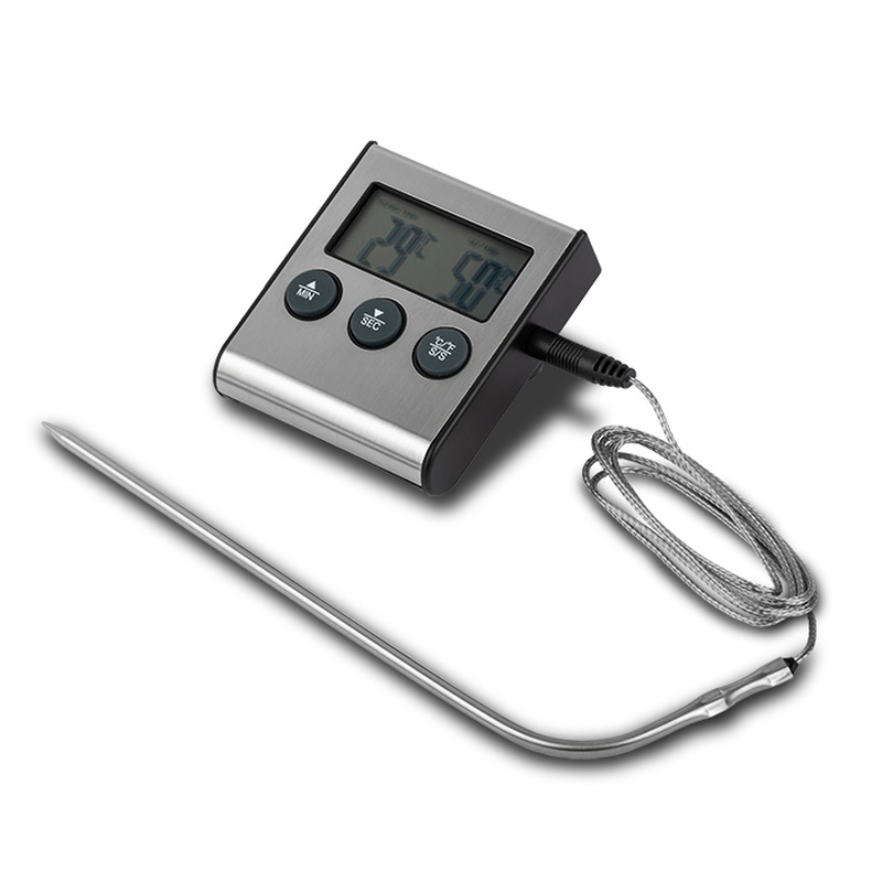 Nava bbq guru digital thermometer with spike, magnet and hook 0&deg;c - 250&deg;c, , medium-null