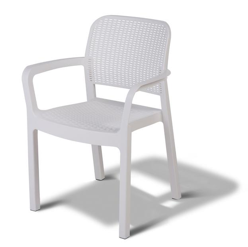 Product image: Keter samana outdoor chair 58x53x83cm - white, , medium-null