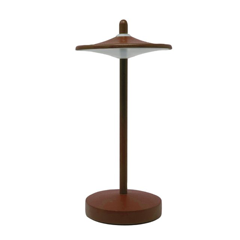 Kelu sake USB-c rechargeable ip44 aluminium lamp 130lm corten, , medium-null