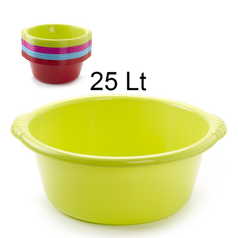 Plasticforte round wash tub 50cm, , medium image number null