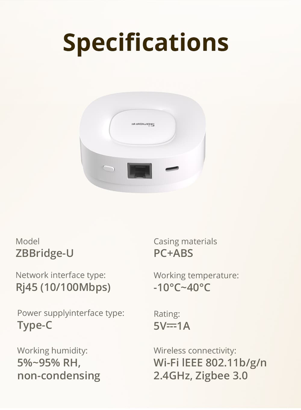 Product image: Sonoff zigbee bridge hub ultra, , medium-null