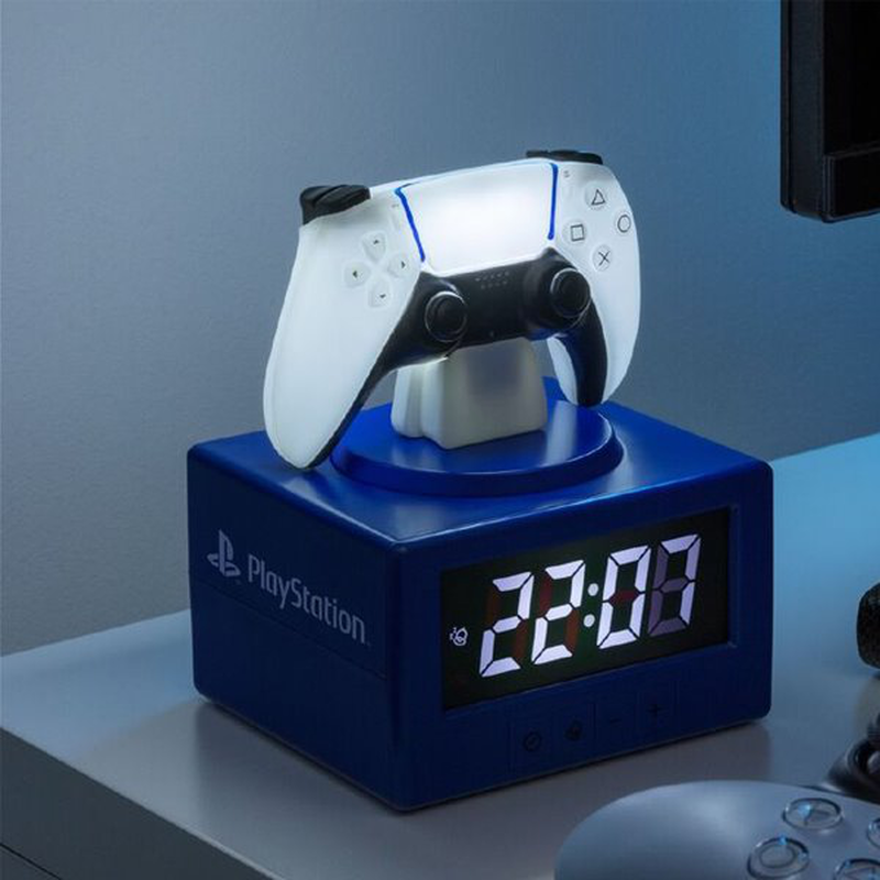 Playstation controller icon alarm clock, , medium-null