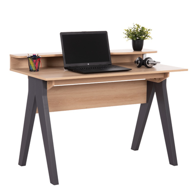 Desk kronel 120x59x84.5cm - grey, , medium