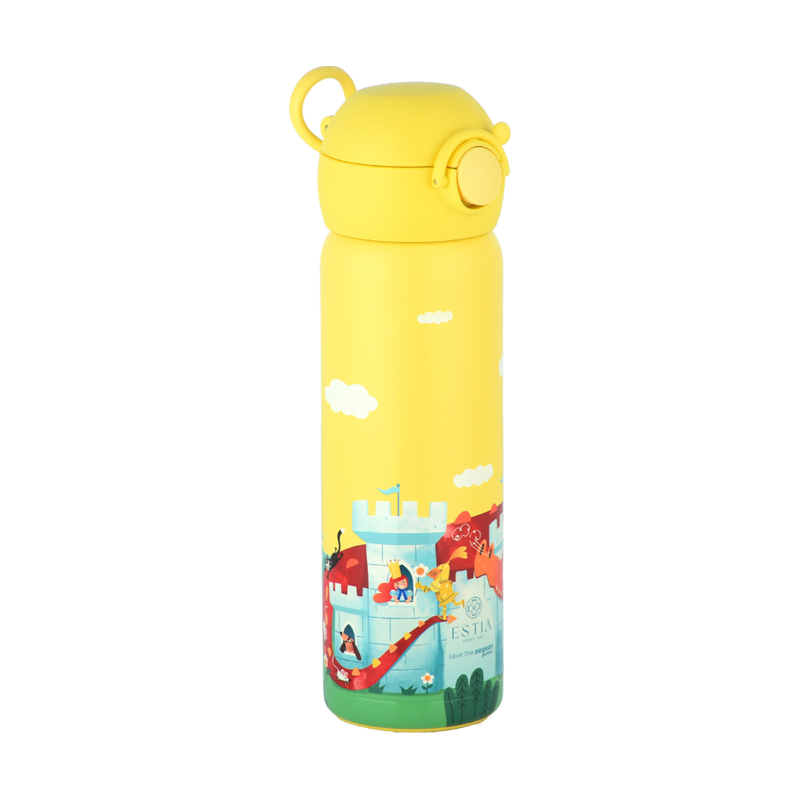 Estia isothermal kids bottle 500ml - fortress dragon, , medium-null