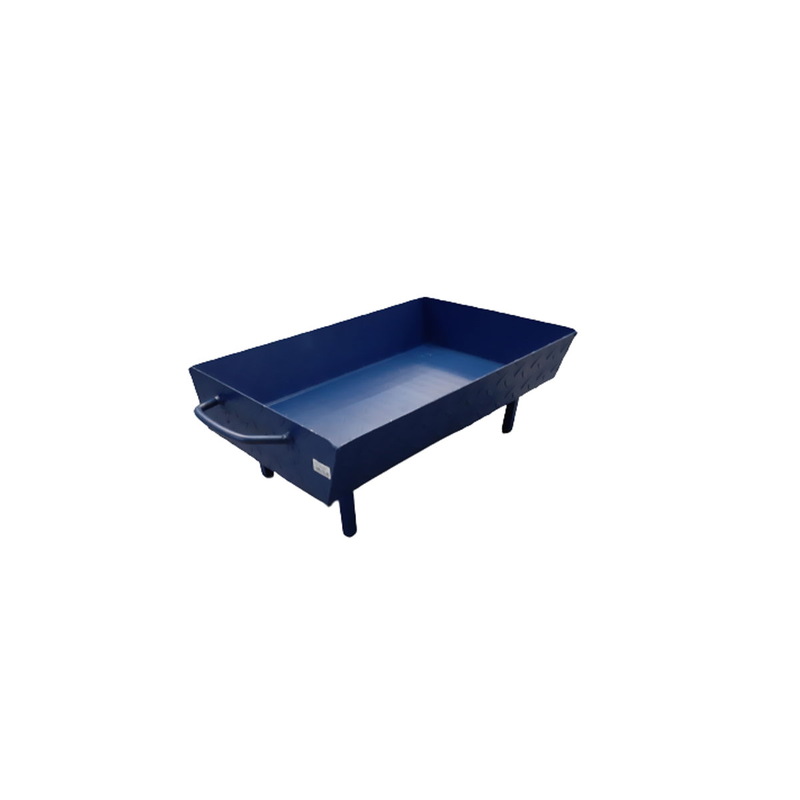 Charcoal bbq 50x33 blue tear without legs, , medium image number null