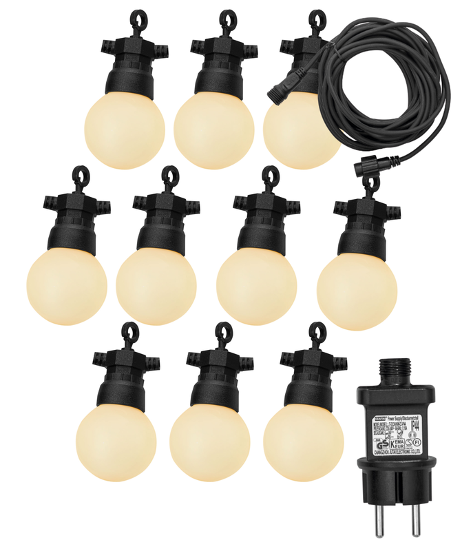Luxform lighting honolulu 24v stringlight 10lm, , medium image number null