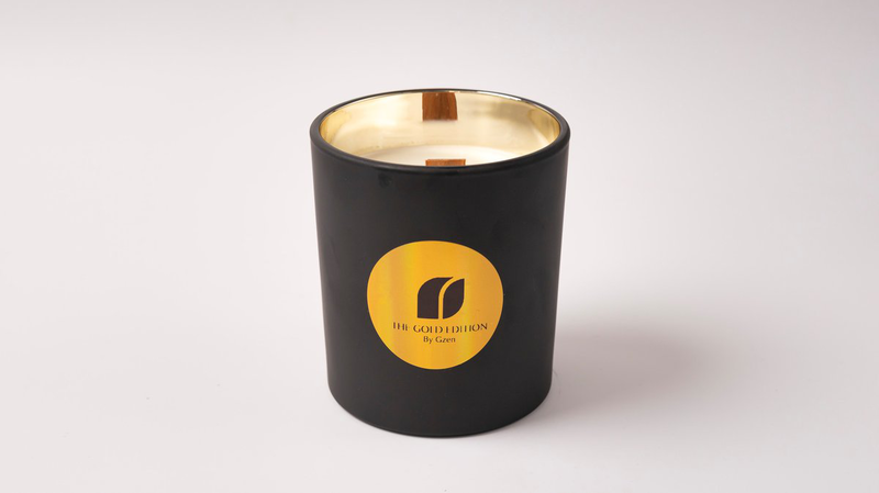 Soy scented  candle | 400gr | The Gold Edition-null