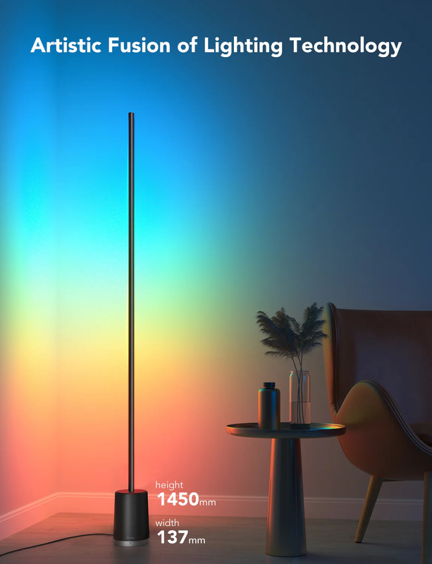 Govee rgbicww lyra corner floor lamp h6072, , medium-null