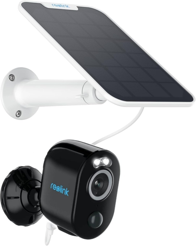 Reolink bundle 5mp argus 3 pro camera (black) + solar panel (25649 + 24757), , medium-null