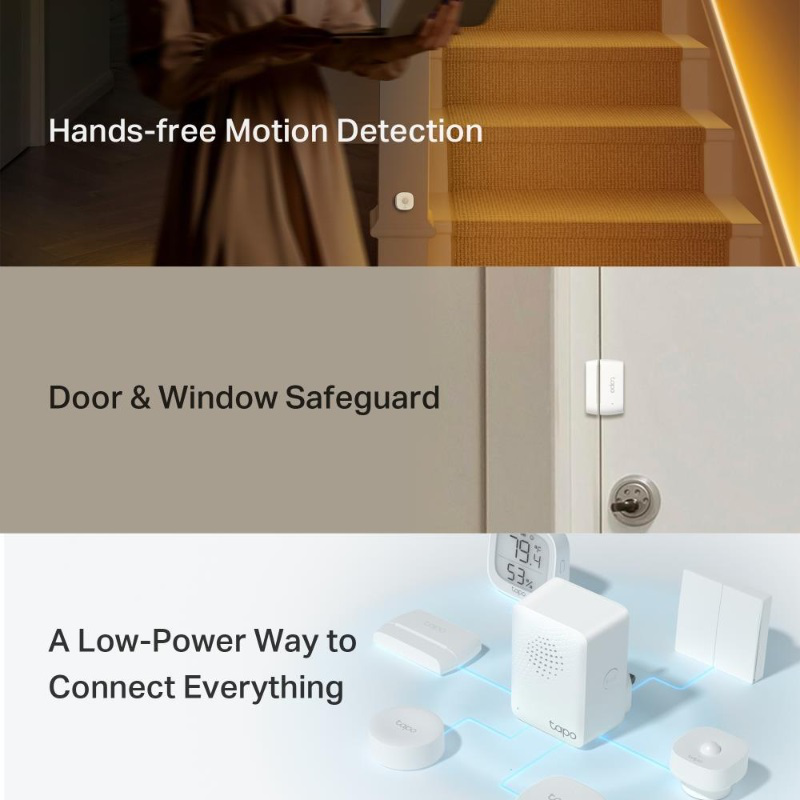 Tp link tapo smart senson starter kit - white, , medium image number null