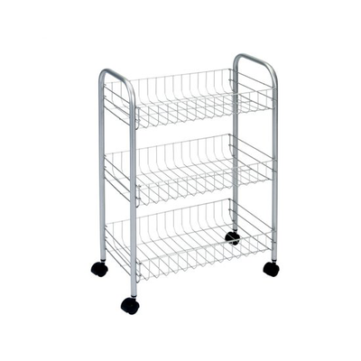 Metaltex 340103 lugano 3-tier trolley, , medium