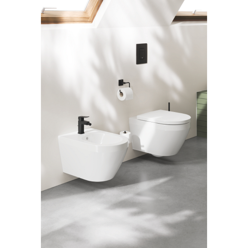 Grohe start cube toilet roll holder - black, , medium-null