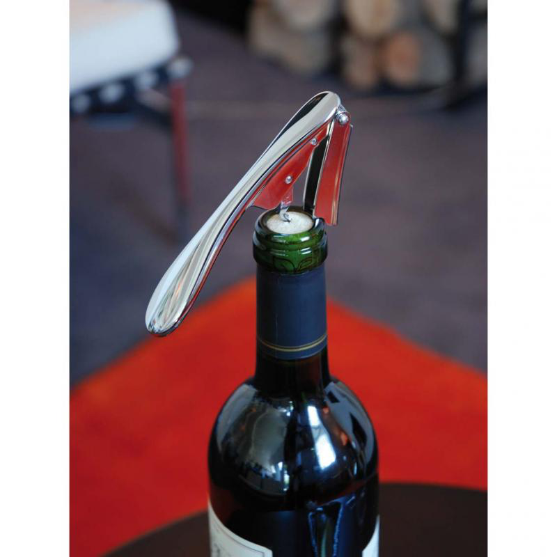 Garcon, chromed metal sommelier corkscrew, , medium-null