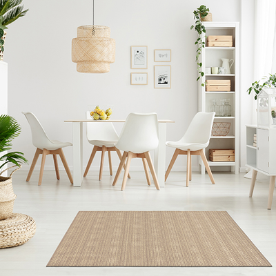 Polar 701 carpet 67x120cm chestnut-cream, &Kappa;&alpha;&sigma;&tau;&alpha;&nu;&iota; Cream, medium