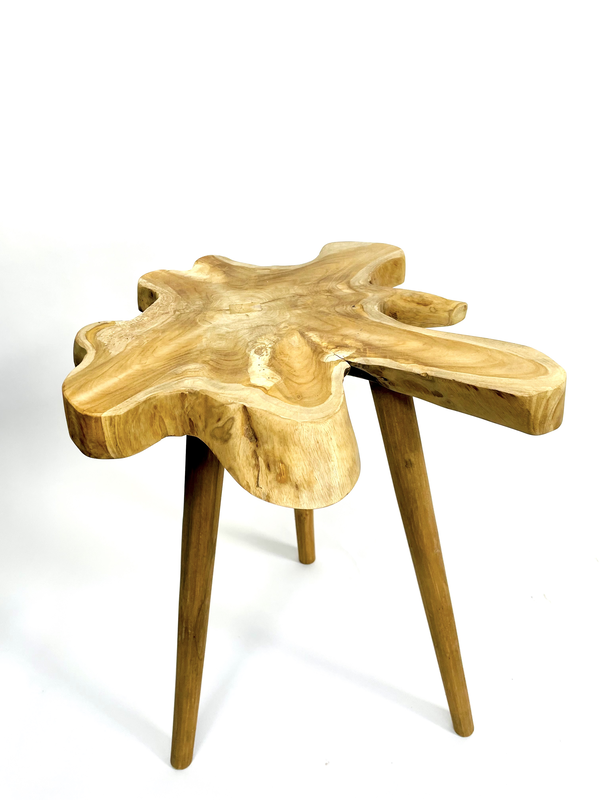 Side table teak wood large, , medium-null