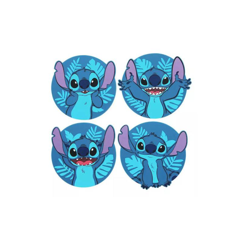 Paladone lilo and stitch shaped coasters 4pcs, , medium-null
