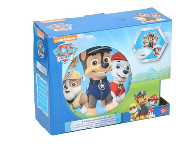 Paw patrol παιδικό σετ πρωινού 3 τεμαχίων, , medium