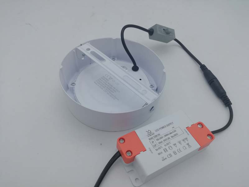 Sunlight led 6w surface round panel 3cct ø120mm, , medium-null