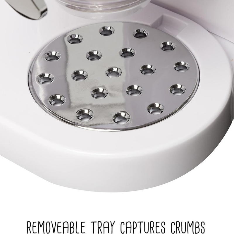 Product image: Διπλός χειροκίνητος διανεμητής δημητριακών fresh&easy χωρητικότητας 2 x 2l, cereal dispenser άσπρο, , medium-null