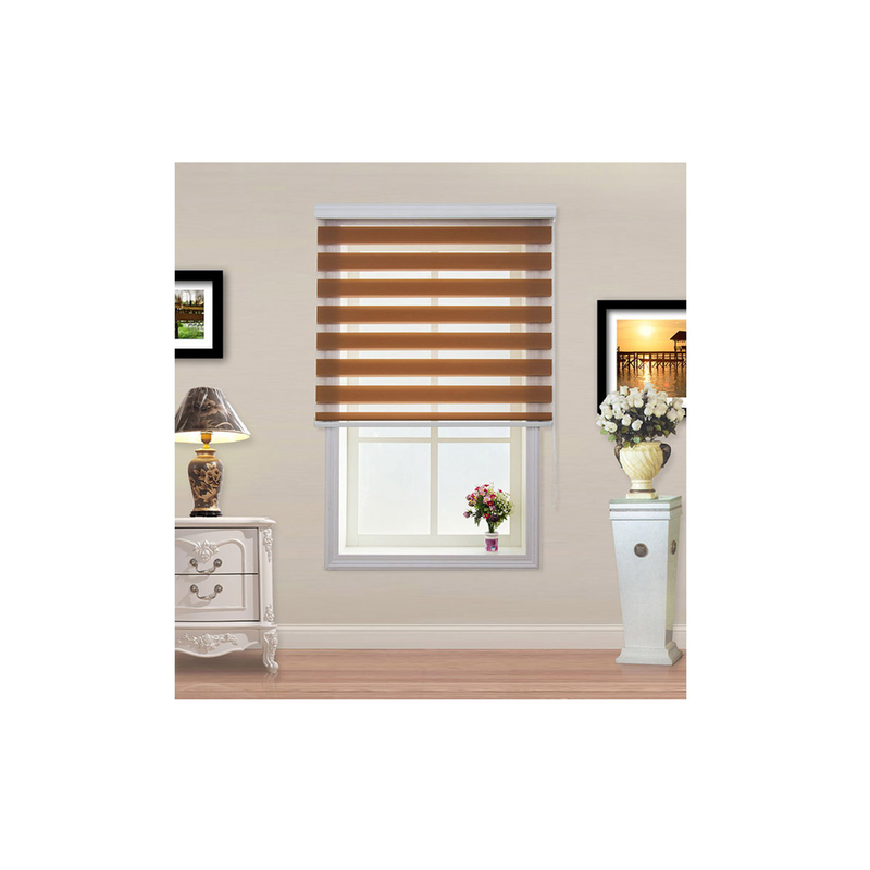 Roller blind zebra 100x260x28mm white b101-null