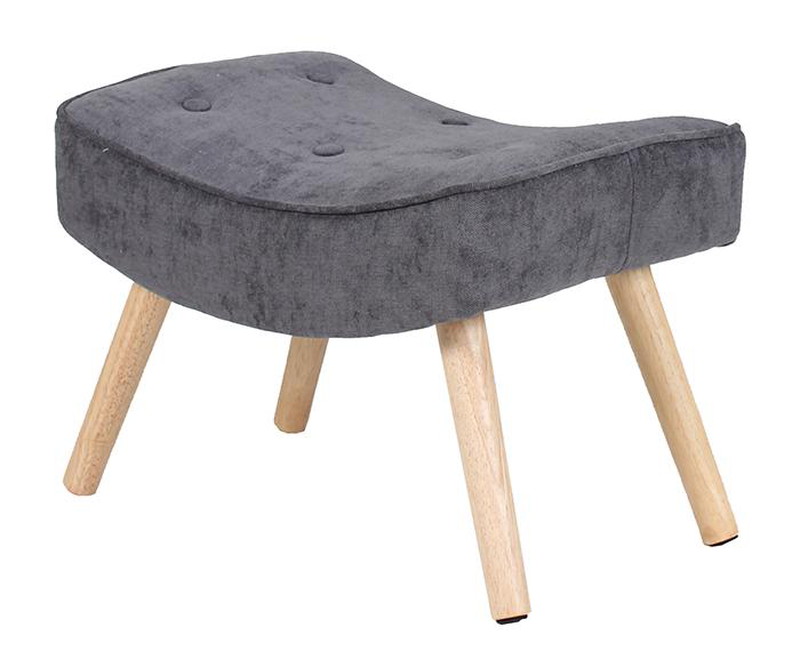 Product image: Nataly footstool - grey, , medium-null