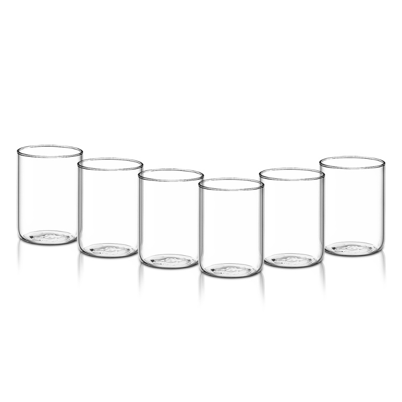 Larah radius glass 295ml set 6pcs, , medium image number null