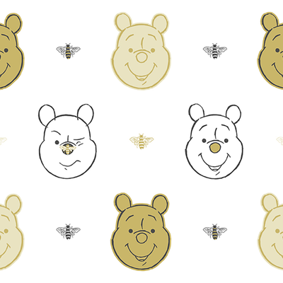 Gold winnie the pooh bee
