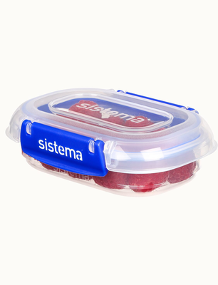 Sistema klip it plus 180ml rectangle (12), Dark Blue, medium