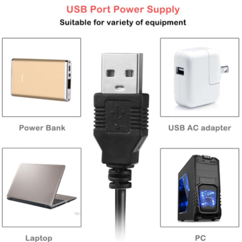Φωτιστικό δαχτυλίδι ring light USB led 25 cm με dimmer και τρίποδο, , medium-null